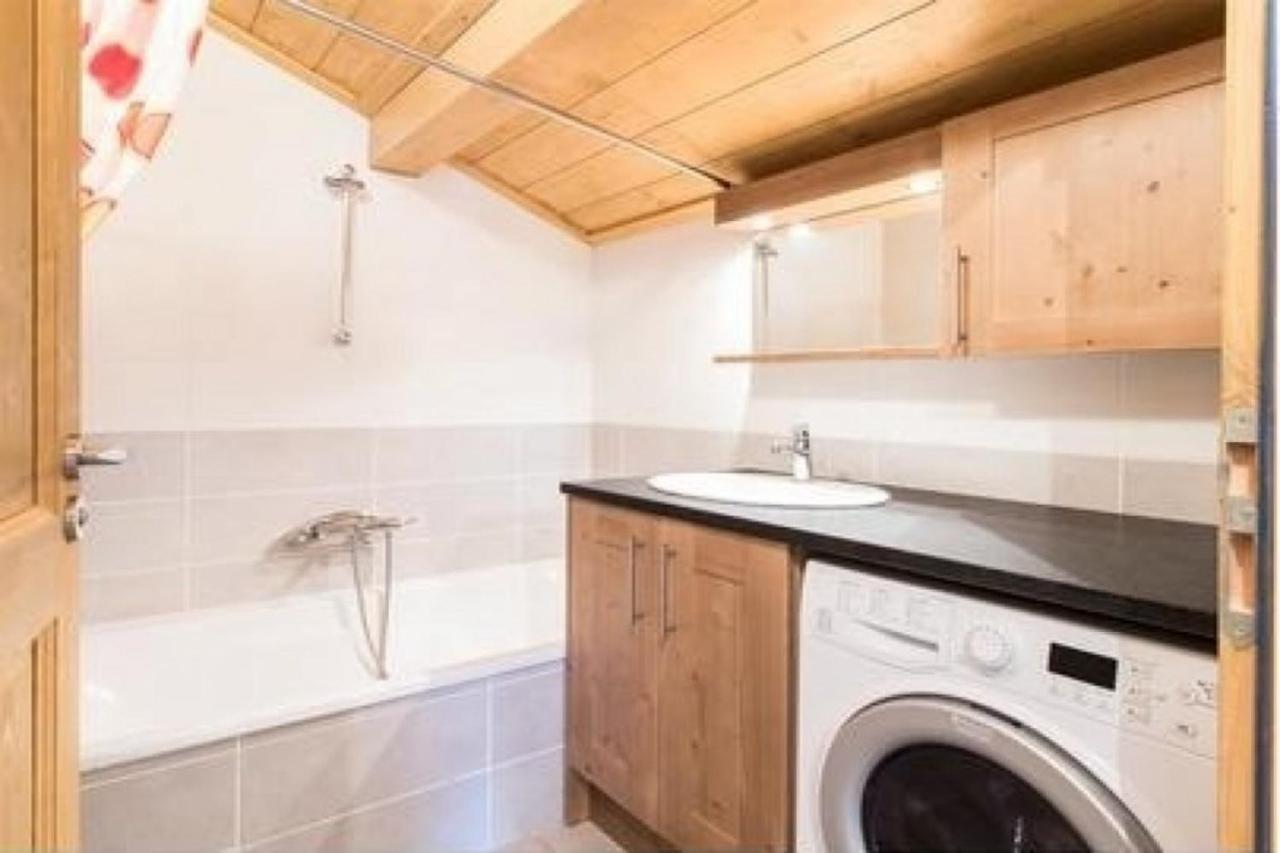 Modern 3 Bed Penthouse Apartment, Balcony & Garage, Close To Village & Ski Bus Samoëns Dış mekan fotoğraf